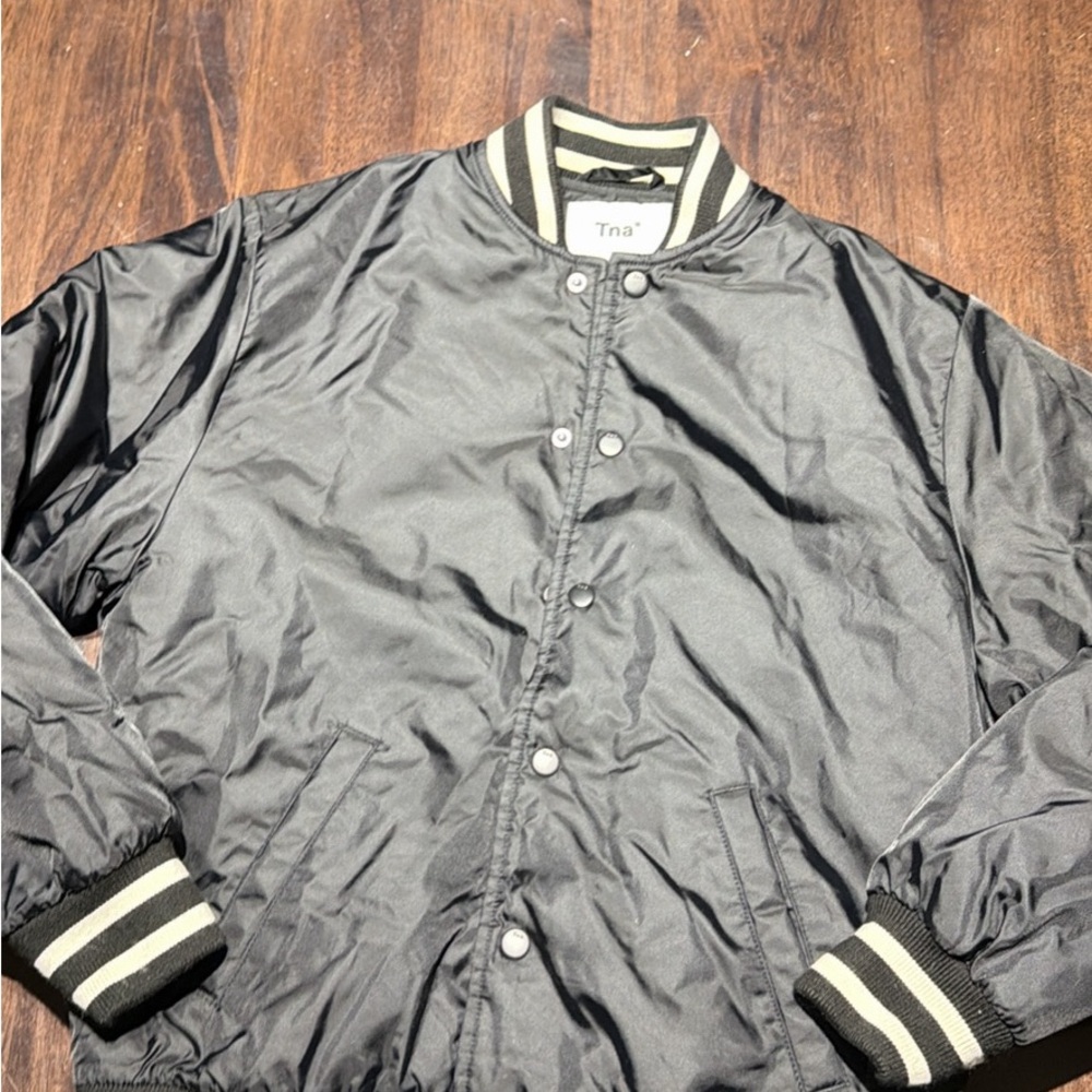 TNA Charcoal Bomber Jacket